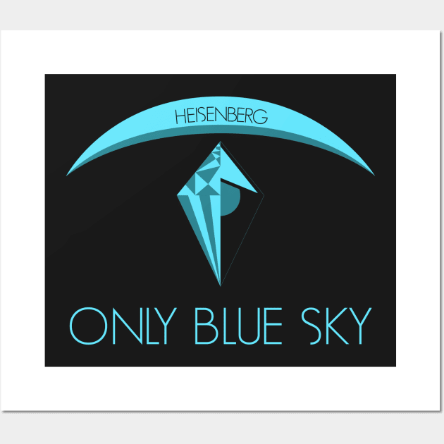 Only Blue Sky Breaking Bad No Man's Sky Wall Art by GiovanniSauce